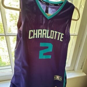 LaMelo Ball Charlotte Hornets Jersey Purple Teal in Excellent Condition